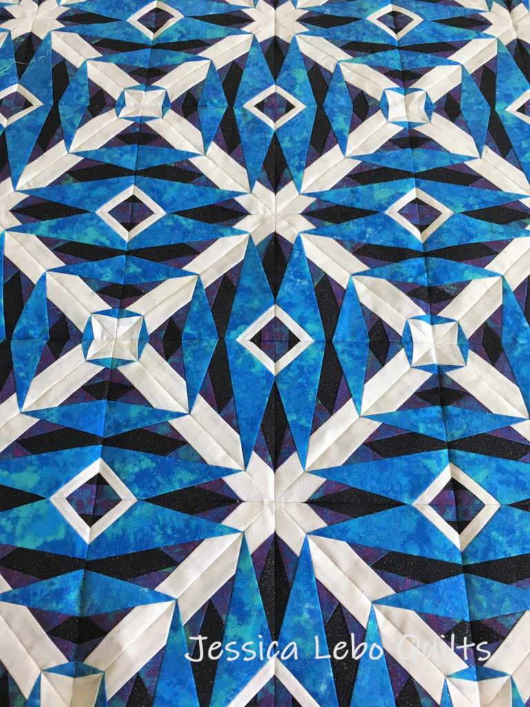 advanced foundation paper piecing quilt pattern